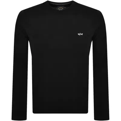 Paul &amp; Shark Paul And Shark Wool Crew Neck Knit Jumper Black