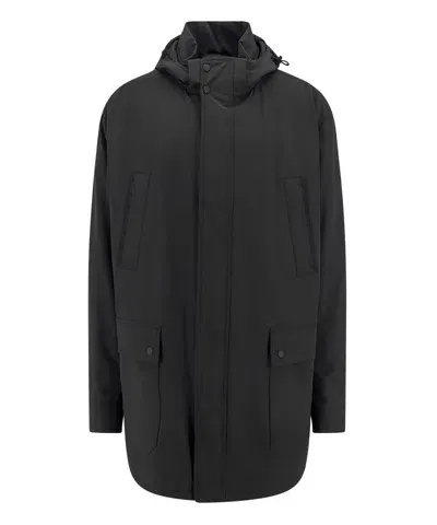 Paul &amp; Shark Re-4x4 Save The Sea Down Jacket In Black