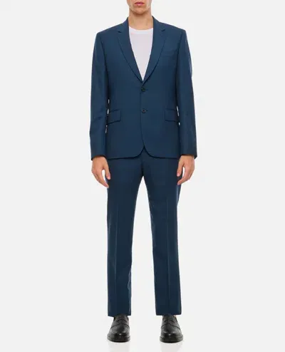 Paul Smith 2 Buttons Jacket And Trousers In Blue