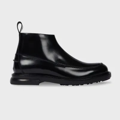 Paul Smith Black Leather 'garth' Boots