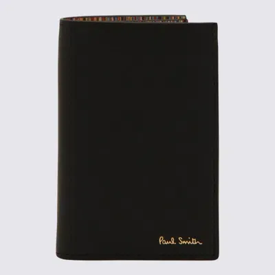 Paul Smith Black Multicolour Leather Wallet