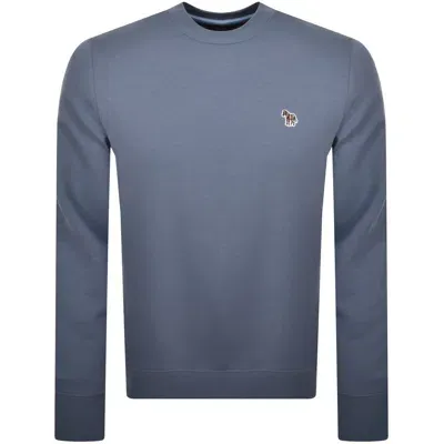 Paul Smith Crew Neck Sweatshirt Blue