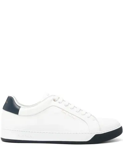 Paul Smith Leather Sneakers In White