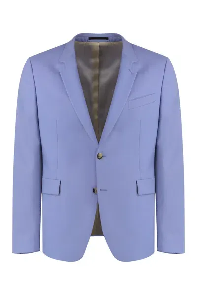 Paul Smith Wool And Mohair Two Piece Suit In Purple