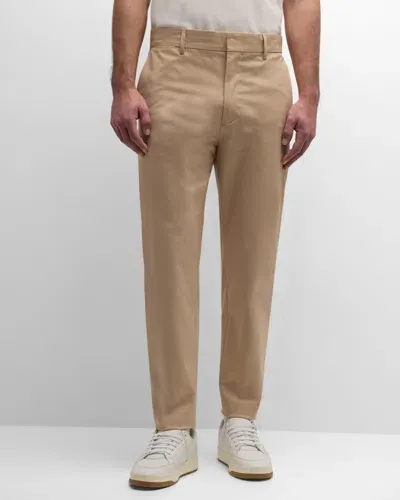 Paul Smith Men's Cotton-stretch Chino Pants In Khaki