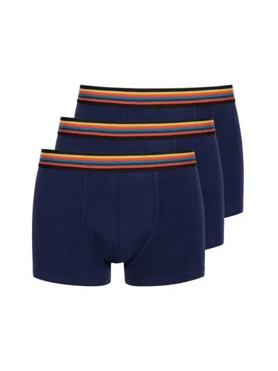 Paul Smith Pack With Three Boxer Shorts In Black