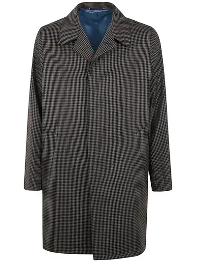 Paul Smith Mens Casual Fit Coat In Brown