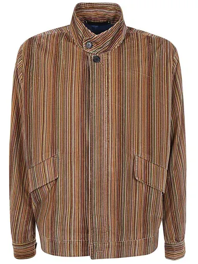 Paul Smith Mens Casual Jacket Clothing In Multicolour