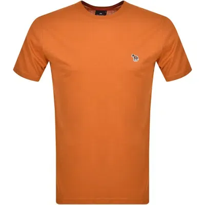 Paul Smith Regular Fit T Shirt Orange