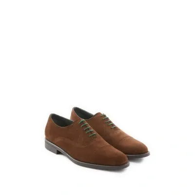 Paul Smith Richelieu En Cuir In Brown