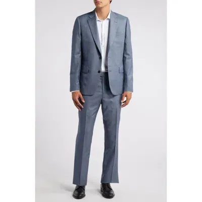 Paul Smith Tailored Fit Wool Suit In Light Blue