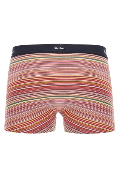 Paul Smith Tripack Boxer In Cotone Biologico In Brown