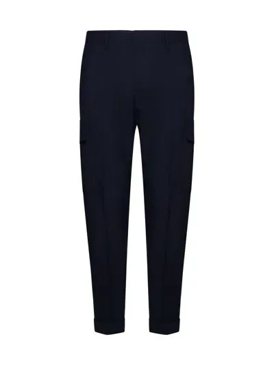 Paul Smith Trousers In Very Dark Navy