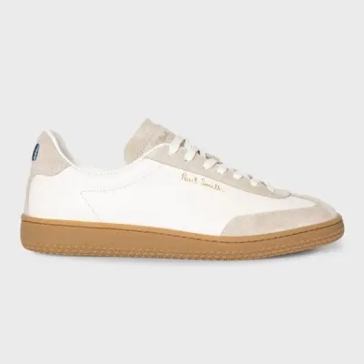 Paul Smith White Leather 'como' Trainers