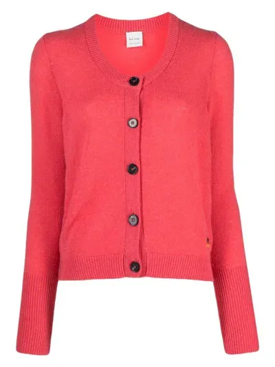 Paul Smith Pink Pink Cashmere Cardigan