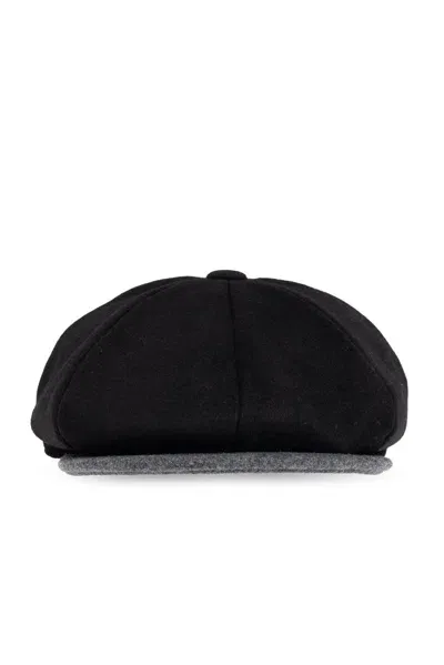 Paul Smith Wool Beret In Black