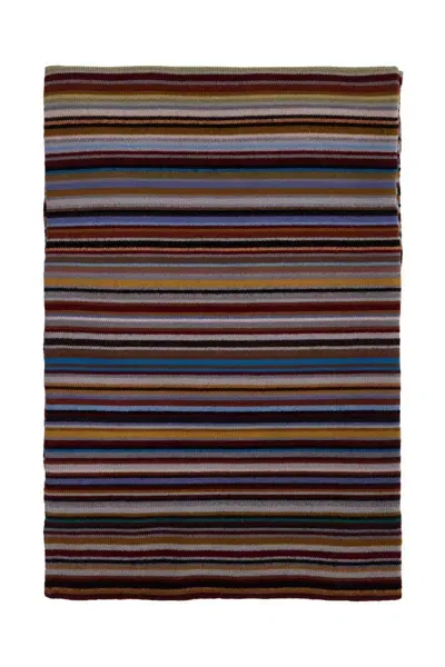 Paul Smith Wool Scarf In Multicolor