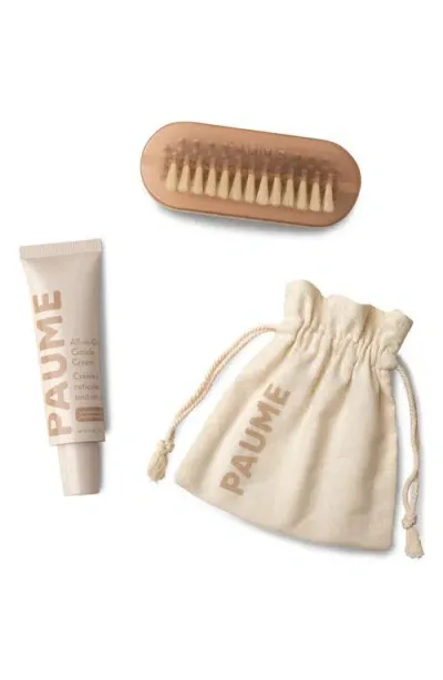 Paume Nail Care Bundle (nordstrom Exclusive) $56 Value In Beige