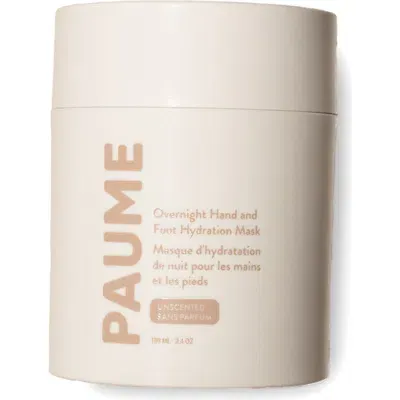 Paume Overnight Hand Hydration Mask In Beige