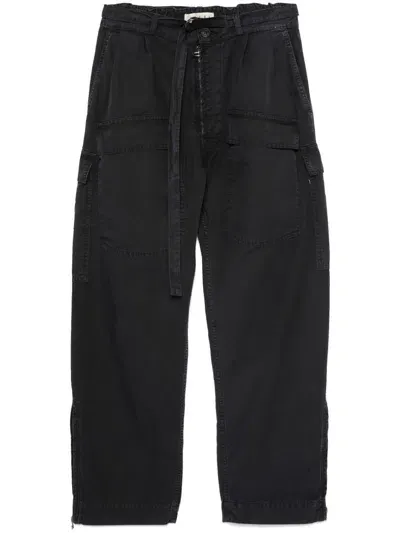 Paura Buz Cargo Pants Clothing In 423 Dark Blue