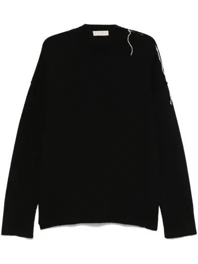 Paura Riccione Sweater In 090 Black