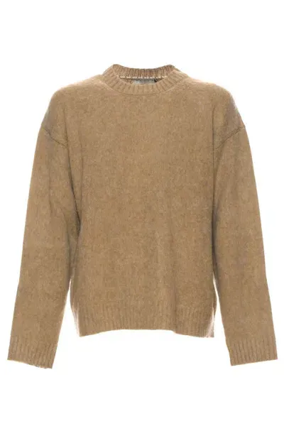 Paura Sweaters In Brown