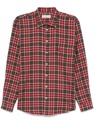 Paura Zerin Shirt In 600 Red Check