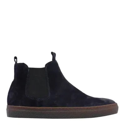 Pawelk's Yukon Chelsea Boots In Blue