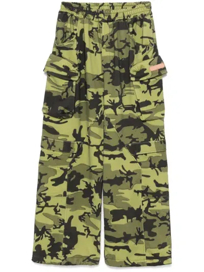 Pdf Camouflage-print Track Pants In Green