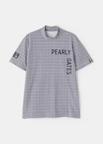 Pearly Gates White Reversible Bear Kanoko T-shirt In White Base