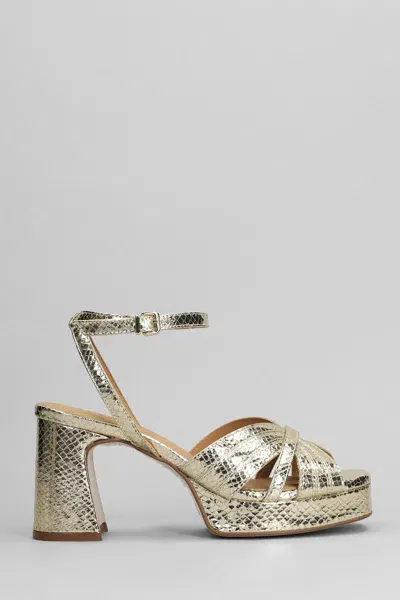 Pedro Miralles Sandals In Platinum