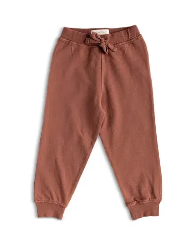 Pehr Unisex French Terry Jogger Pants - Little Kid In Clay