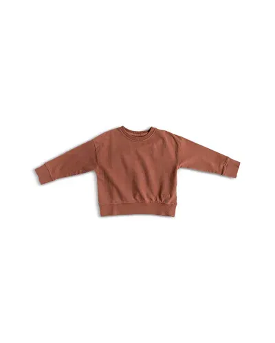 Pehr Unisex French Terry Sweatshirt - Little Kid In Clay