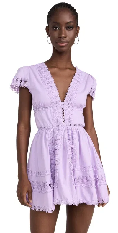 Peixoto Piper Mini Dress Lavendar