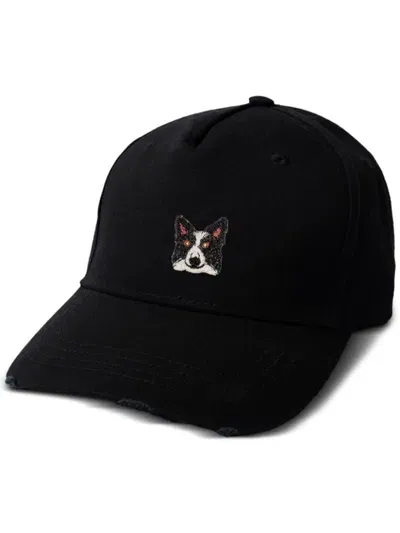 Pelo Foundation Border Collie Cap In Black