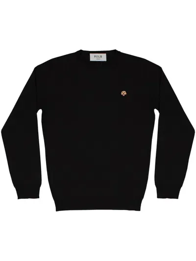 Pelo Foundation Girocollo Merinos Clothing In Black