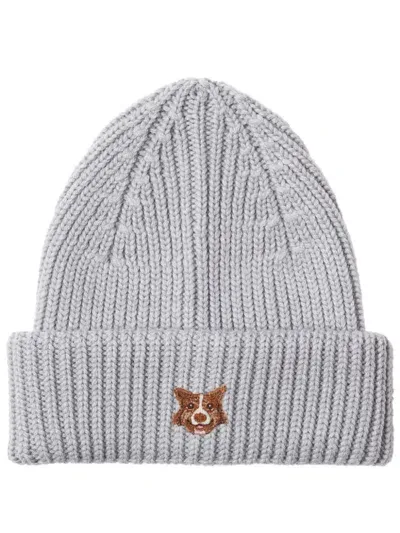 Pelo Foundation Mongrel Beanie Hat In Grey