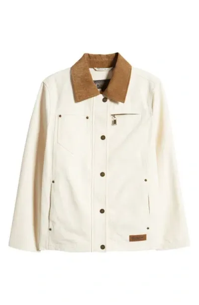 Pendleton Hazel Canvas Jacket In Bone