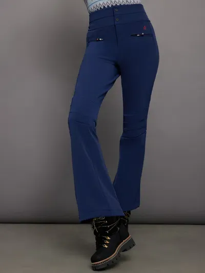 Perfect Moment High Waist Aurora Flare Pants In Navy