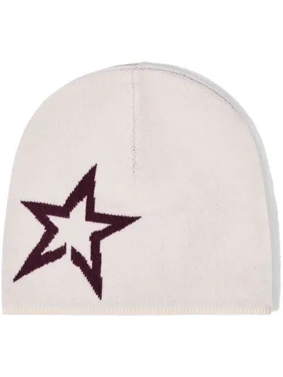 Perfect Moment Star Beanie In White