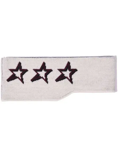 Perfect Moment Star Merino Wool Headband In White