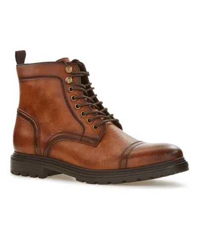 Perry Ellis Men's Beacon Boots In Cognac,brown