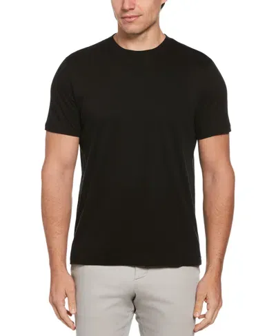 Perry Ellis Men's Cool Interlock T-shirt In Black