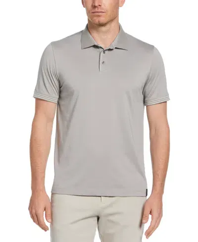 Perry Ellis Men's Icon Polo In Frost Gray