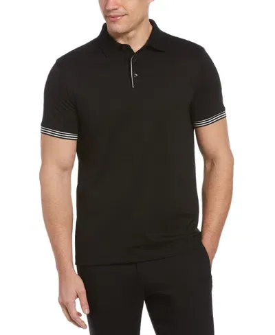 Perry Ellis Men's Icon Polo In Solid Black