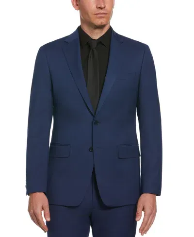 Perry Ellis Men's Slim Fit Solid Stretch Suit Jacket In Blue