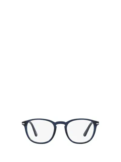 Persol Eyeglasses In Transparent Blue