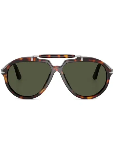 Persol Unisex Sunglass Po0202s In Grün