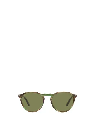 Persol Sunglasses In Striped Green