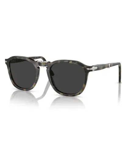 Persol Unisex Polarized Sunglasses, Po3345s In Polar Dark Grey